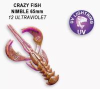 Силиконовая приманка Crazy Fish Nimble 2.5" 44-65-12-6