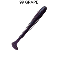 Силиконовая приманка Crazy Fish Vibro Worm 4.5" 77-115-99-6