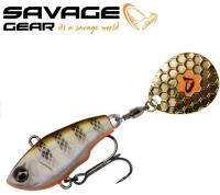 Тейл-спиннер Savage Gear Fat Tail Spin 5.5cm 9gr Perch