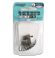 Крючок-тройник Owner Treble ST-36BC X №1 6 шт.