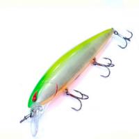 Воблер Nories LAYDOWN MINNOW MID 110 (SP) BR-225 Lock On Chartreuse Shiner