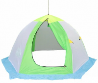 Зимняя палатка Медведь Зонт 3 (2.30*2.30/1.5m) утеплённая (3-х сл)