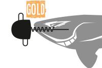 Рыболовное грузило X Sinker's GOLD 20gr (2шт)