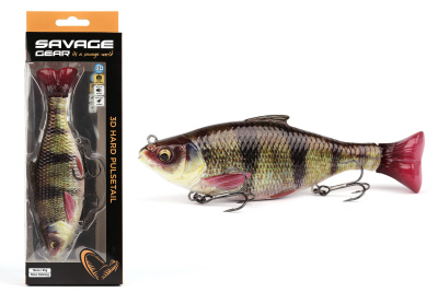 Приманки Savage Gear 3D Hard Pulsetail Slow Sinking 13.5cm 40gr Perch
