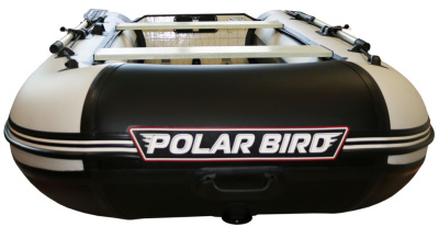 Лодка Polar Bird 340М (Лайт) Стеклокомпозит (Серо-белый)