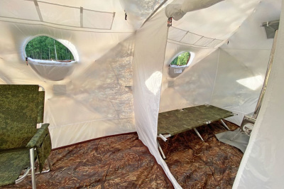 Универсальная палатка Берег Кубоид 4.40 Двухслойный ( нового образца ) (440х220/190 см)