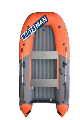 Надувная лодка Boatsman BT340A (графитово-оранжевый)