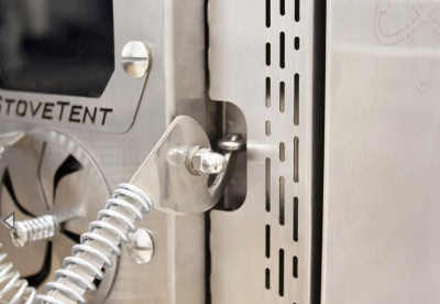 Печь Берег для палатки "Atomstove" Средняя New  (труба - 80мм)