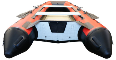 Лодка Polar Bird 340М (Лайт) Стеклокомпозит (Чёрно-серый)