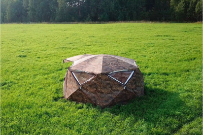 Палатка-шатер Куб Берег Гексагон Двухслойный (465х230/210 см)