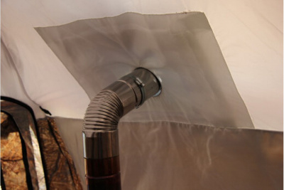 Поворотное колено Берег для дымохода 45° д100