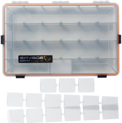Коробка Savage Gear WP Lurebox 5B Smoke 35.5x23x5cm Арт.74225