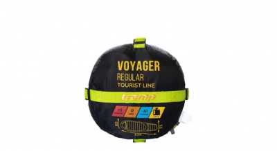 Спальный мешок кокон Tramp Voyager Compact (левый) 185*80*55 см (-10°C)