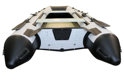 Лодка Polar Bird 340М (Лайт) Стеклокомпозит (Серо-белый)