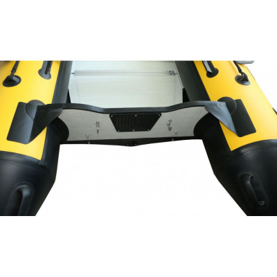 Лодка Polar Bird 385М Merlin (черно-желтый) стеклокомпозит