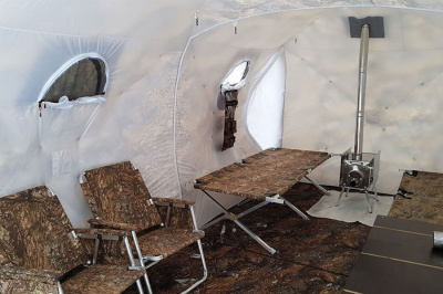 Раскладушка туристическая Берег 200x80x49cm  ( нового образца )