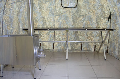 Походная баня-палатка Берег ПБ-1 2х2 м ( нового образца ) (200х200/190 см)