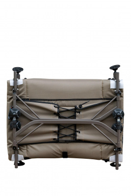 Раскладушка карповая, фидерная, складная , туристическая, для рыбалки Tramp Wide Camo TRF-070