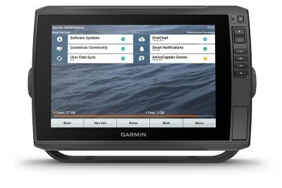 Эхолот Garmin ECHOMAP Ultra 122sv с датчиком GT56UHD-TM