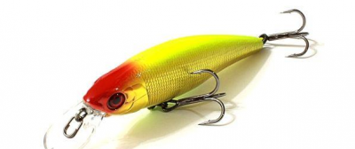 Воблер Jackall Squad Minnow 95 gold & chart