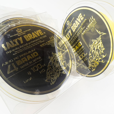 Шнур Squid Mania Salty Brave x4 100m PE 0.15/0.065mm/ 2.4kg