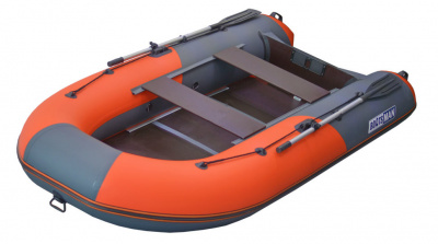 Надувная лодка Boatsman BT330K (графитово-оранжевый) модель 2026 г