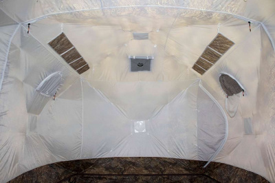 Универсальная палатка Берег Кубоид 4.40 Двухслойный ( нового образца ) (440х220/190 см)