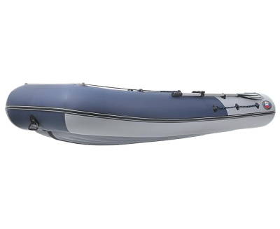 Лодка Grouper GR 350 НДНД (серо - синий) модель 2026 г