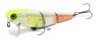 Воблер Jackall Deka HAMA-KU-RU R albino chartreuse piraruku