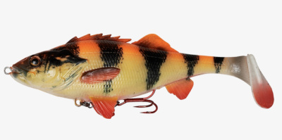 Приманка Savage Gear 4D Perch Shad Slow Sink 20cm 100gr 03-Albino