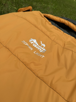 Спальный мешок кокон Tramp Zephir Lite T-Loft Regular (левый) 220*80*55 см (-15°C)