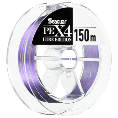 Шнур Seaguar X4 Lure Edition 150м #0.3 (6.5Lb/0,090мм)