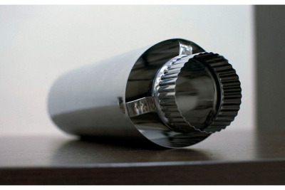 Сегмент дымохода Берег изолированный для походных печей 100мм