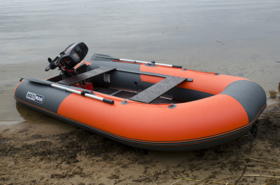 Надувная лодка Boatsman BT330K (графитово-оранжевый) модель 2026 г