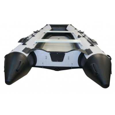 Лодка Polar Bird 385М New Merlin Стеклокомпозит (черно-белый)