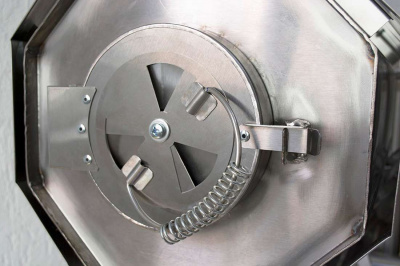 Печь Берег для палатки  "Вектор" New (труба - 80мм)