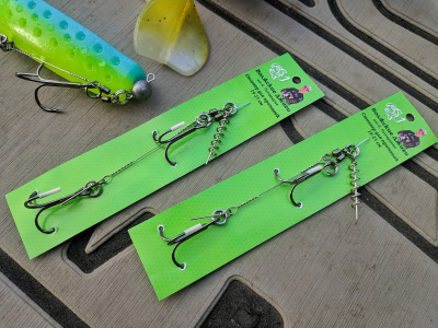 Стингер для приманок Волжские джиги 23-27см крючок 2/0 30кг