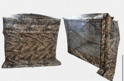 Палатка - Шатер Пингвин Премиум Кемпинг 4 КМФ (215х215/210 см) + Гидро Пол