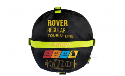 Спальный мешок кокон Tramp Rover Regular (левый) 220*80*55 см (-25°C)