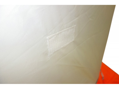 Зимняя палатка Призма Премиум (2-сл) 215*215 (бело-оранжевый)