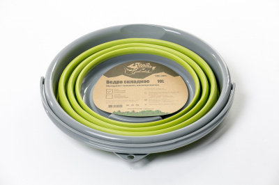 Ведро складное силиконовое 10 л Tramp TRC-091