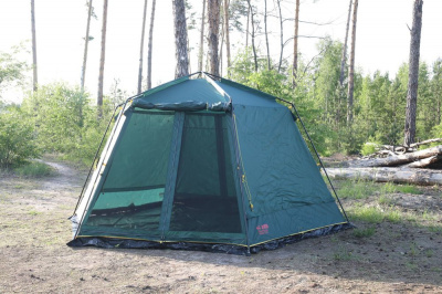 Палатка-Шатер TRAMP Mosquito LUX Green 4.3х3.7х2.25 м (V2)