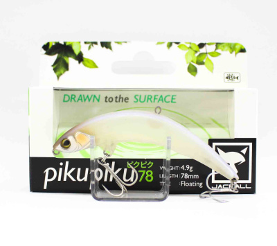 Воблер JACKALL PIKUPIKU 78 #DEAD WHITE