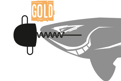 Рыболовное грузило X Sinker's GOLD 15gr (2шт)