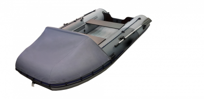Тент носовой без стекла для лодок ВТ280/ВТ300 (цвет серый)