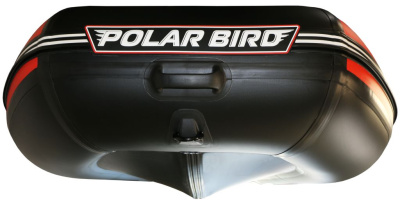 Лодка Polar Bird 340М (Лайт) Стеклокомпозит (Чёрно-серый)