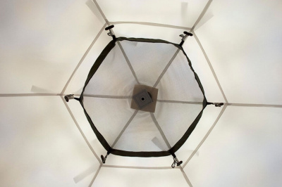 Палатка-шатер Куб Берег Гексагон Двухслойный (465х230/210 см)