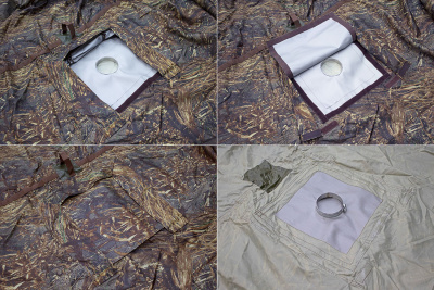 Тент туристический "Берег" 3х3 м ( нового образца )