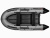 Надувная ПВХ лодка X-River Grace Wind 380 НДНД (красно - серый , серая фурнитура)