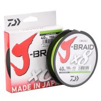 Шнур Daiwa J-BRAID 8-x (Салатовый ) 150м PE#1.2 20lb